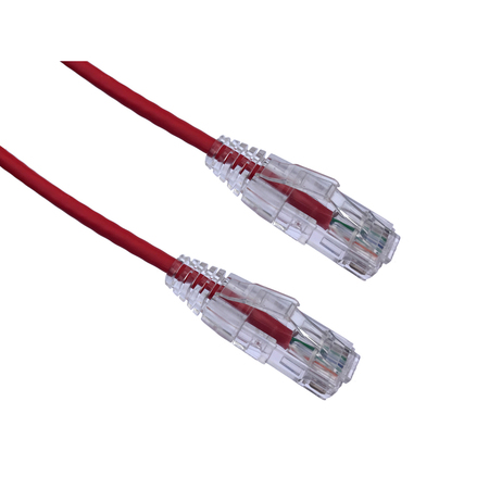 Axiom 5Ft Cat6 Bendnflex Ultra-Thin Snagless Patch Cable 550Mhz (Red)